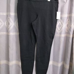 A New Day Black Stretch Pants XXL NWT